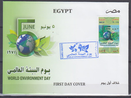 EGYPTE 2019         Premier Jour       COTE 4 . 50 EUROS - Covers & Documents