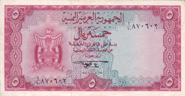 YEMEN 5 RIALS 1967 P-2b SERIES 10 /870 VF */* - Jemen