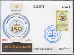 EGYPTE 2019         Premier Jour       COTE 4 . 50 EUROS - Lettres & Documents