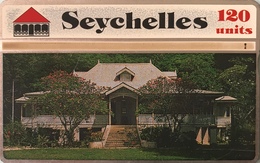 SEYCHELLES - Phonecard  -  Landis § Gyr  -  Vieille Case Créole  -  120 Units - Sychelles