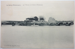 LA SEINE PITTORESQUE - L'YONNE ET LA SEINE Á MONTEREAU - Ile-de-France