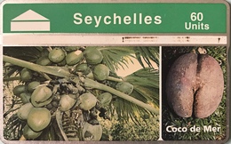 SEYCHELLES - Phonecard  -  Landis § Gyr  -  Coco De Mer  -  60 Units - Sychelles