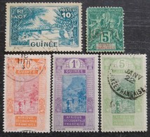 Timbres De Guinée Française Non Classés - Andere & Zonder Classificatie