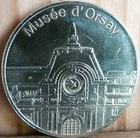 MUSEE D'ORSAY GRAND PALAIS REUNION DES MUSEES NATIONAUX TOKEN JETON TOURISTIQUE - Altri & Non Classificati