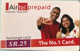 SEYCHELES  -  Prepaid - Airtel  -  SR. 25 - Sychelles