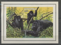 1985 RWANDA.  **. Bloc Gorilles - Monkeys