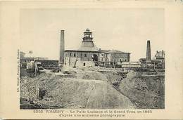 Delcampe - - Loire -ref-B113- Firminy - Puits Lachaux Et Grand Trou En 1865 D Après Une Ancienne Photographie - Mine - Mines - - Firminy