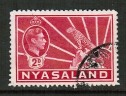 NYASALAND  Scott # 57A VF USED (Stamp Scan # 601) - Nyassaland (1907-1953)