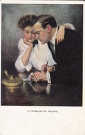 AK Clarence F. Underwood - A Problem Of Income - Ca. 1910 (47776) - Underwood, Clarence F.