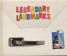 NEW ZEALAND - PACK OF 5 "LEGENDARY LANDMARKS" In A FOLDED LETTER CARD TYPE (POSTCARDS)  T359 - Entiers Postaux