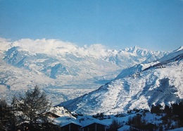 HAUTE-NENDAZ Vue Sur La Vallée Du Rhône - Nendaz