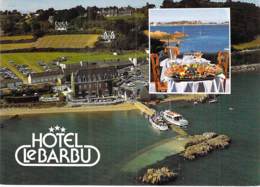 22 - PLOUBAZLANEC ( PAIMPOL ) : Hotel Restaurant LE BARBU - CPM Village (2.995 Habitants ) Grand Format - Côtes D'Armor - Ploubazlanec