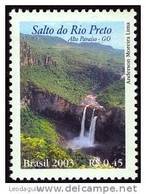 BRAZIL #2879  -   WATERFALL OF " RIO PRETO "  -  2003 - Unused Stamps