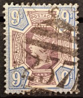 GREAT BRITAIN 1887/92 - Canceled - Sc# 120 - Jubilee Issue 9d - Gebraucht