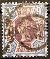 GREAT BRITAIN 1887/92 - Canceled - Sc# 120 - Jubilee Issue 9d - Gebruikt