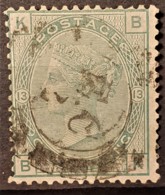 GREAT BRITAIN 1873/80 - Canceled - Sc# 64 - 1sh - Plate 13 - Gebraucht