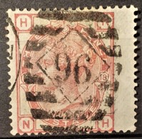 GREAT BRITAIN 1865 - Canceled - Sc# 44 - 3d - Plate 18 - Used Stamps