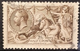 GREAT BRITAIN 1913 - Canceled - Sc# 173 - 2/6 Half Crown - Seahorses - Gebraucht