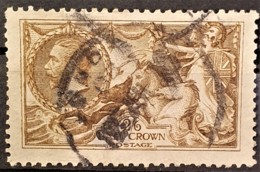 GREAT BRITAIN 1913 - Canceled - Sc# 173 - 2/6 Half Crown - Seahorses - Gebruikt