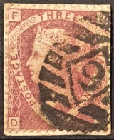 GREAT BRITAIN 1860/70 - Canceled - Sc# 32 - 1.5d - Used Stamps