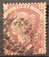 GREAT BRITAIN 1860/70 - Canceled - Sc# 32 - 1.5d - Oblitérés