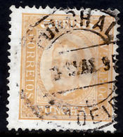 !										■■■■■ds■■ Funchal 1892 AF#01ø King Carlos Neto 5 Réis 13,5 (x11089) - Funchal