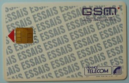 FRANCE - Early GSM Trial - ESSAIS - Low Number - Toned - Used - R - Phonecards: Internal Use