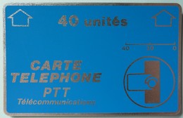 FRANCE - L&G - Landis & Gyr - 40 Units -  Carte Telephone PTT - F4 - Mint - Interner Gebrauch