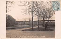 79-SAINT-MAIXENT- CARTE-PHOTO- ECOLE MILITAIRE , GYMNASE ET MANEGE - Saint Maixent L'Ecole