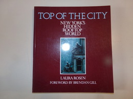 Top Of The City New York's Hidden Rooftop World Par Rosen, 1990, 167 Pages - Andere & Zonder Classificatie