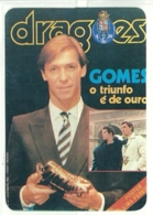 1989 Pocket Calendar Calandrier Calendario Portugal Futebol Soccer Futebol Clube Do Porto FCP Dragões Gomes Bota Ouro - Grand Format : 1981-90