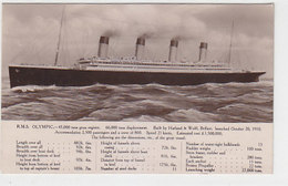 RMS Olympic       (A-192-191026) - Steamers