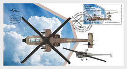 Israel - Postfris / MNH - FDC Helikopter, Apache Longbow 2020 - Ungebraucht (mit Tabs)