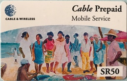 SEYCHELLES  -  Prepaid  - Cable § Wireless  - SR 50 (fine Numbers) - Sychelles