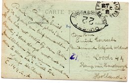 Kaart Verzonden Naar Kamp Harderwijk Loods 44 / Zie Stempel / Le Tréport - Panorama Du Tréport / 1917 - Harderwijk