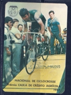 1987 Pocket Calendar Calandrier Calendario Portugal Ciclismo Nacional De Ciclocrosse Premio Caixa Credito Agricola - Grand Format : 1981-90