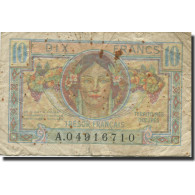 France, 10 Francs, 1947 French Treasury, 1947, 1947, TB, Fayette:VF30.1, KM:M7a - 1947 Tesoro Francese