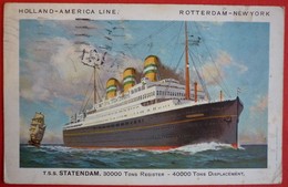 S.S. STATENDAM , HOLLAND-AMERICA LINE - Dampfer
