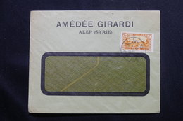 SYRIE - Enveloppe Commerciale De Alep En 1938, Affranchissement Plaisant - L 55017 - Lettres & Documents