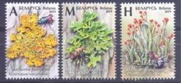 2019. Belarus, Flora Of Belarus, Lichens, 3v, Mint/** - Wit-Rusland