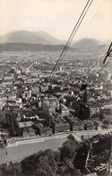 CPSM 38 GRENOBLE TELEFERIQUE DE LA BASTILLE PERSPECTIVE SUR LA VILLE - Grenoble