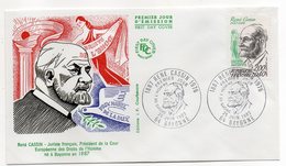 1983--FDC--  René CASSIN  Juriste , Droits De L'Homme-- ......cachet  Bayonne--64.......à Saisir - 1980-1989