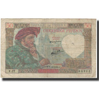 France, 50 Francs, Jacques Coeur, 1940-12-05, B, Fayette:19.4, KM:93 - 50 F 1940-1942 ''Jacques Coeur''