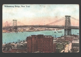 New York City - Williamsburg Bridge - Brücken Und Tunnel