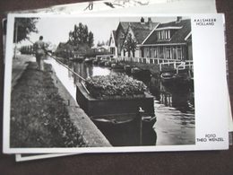 Nederland Holland Pays Bas Aalsmeer Boot Met Bloemen Of Groenten Wenzel - Aalsmeer
