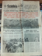 ROMANIA-SCANTEIA,ROMANIAN NEWSPAPER,22 AUGUST 1986,COMMUNIST PERIOD - Other & Unclassified