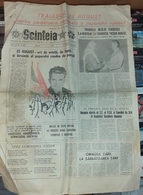 ROMANIA-SCANTEIA,ROMANIAN NEWSPAPER,23 AUGUST 1986,COMMUNIST PERIOD - Other & Unclassified