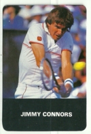 1986 Pocket Calendar Calandrier Calendario Portugal Tenis Tennis Jimmy Connors - Grand Format : 1981-90