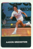 1987 Pocket Calendar Calandrier Calendario Portugal Tenis Tennis Aaron Krickstein - Grand Format : 1981-90