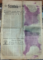 ROMANIA-SCANTEIA,ROMANIAN NEWSPAPER,10 MAY 1986,COMMUNIST PERIOD - Sonstige & Ohne Zuordnung